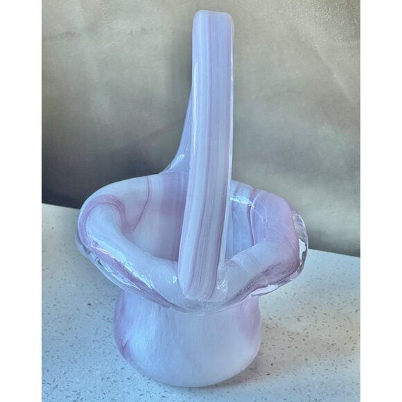 Peter Kaspar Glaskünstler 24% Lead Crystal Art Glass Vase Hand Blown Germany - Picture 5 of 12